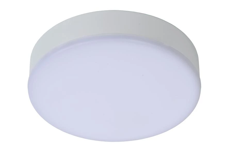 Lucide CERES-LED - Lámpara de techo Baño - Ø 21,5 cm - LED Regul. - 1x30W 3000K - IP44 - Blanco - apagado